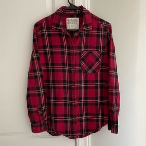 Garage Boyfriend Fit Flannel
